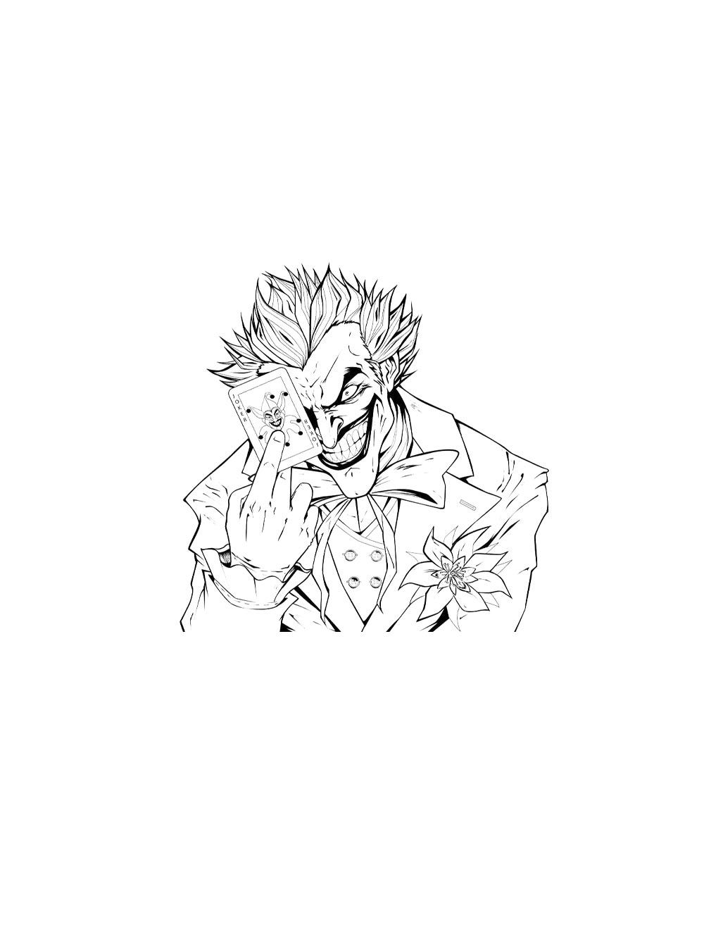 printable coloring pages joker