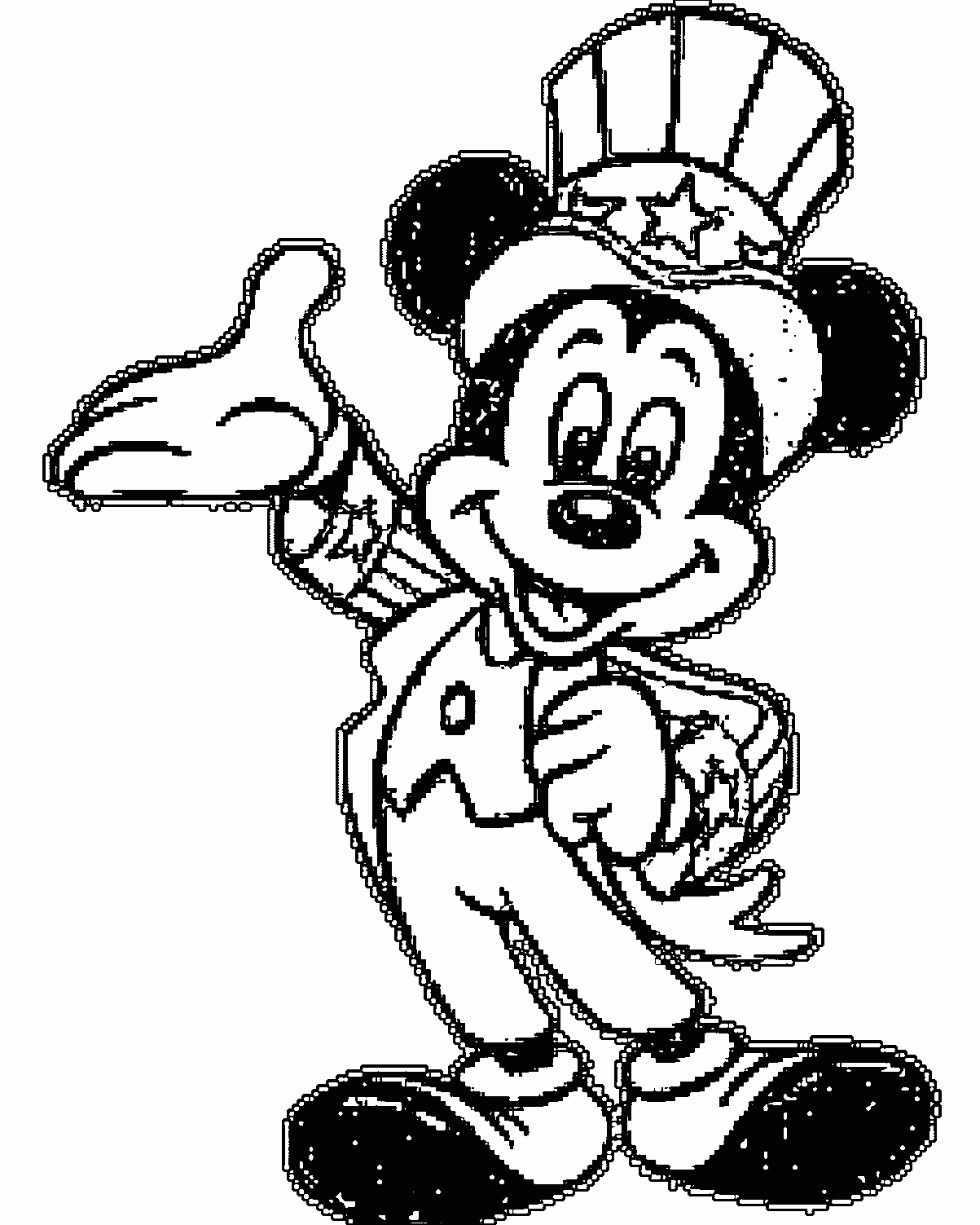 July 4th Coloring Page Coloring Home