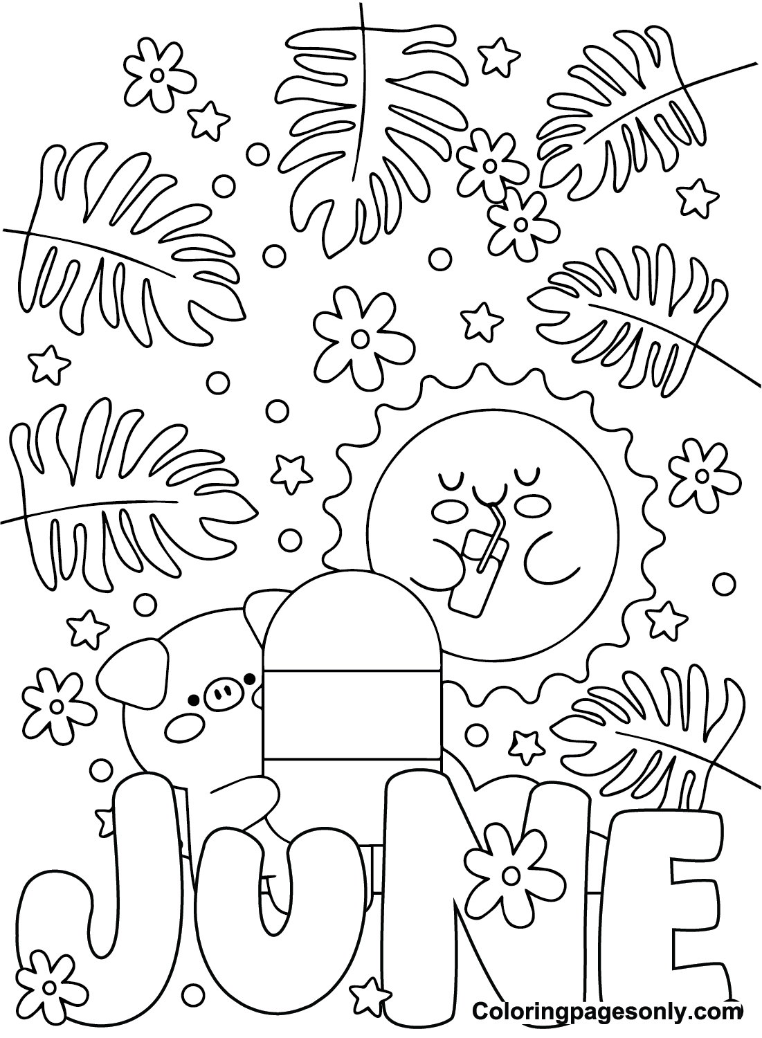 June Free Coloring Pages Free Printable Coloring Pages