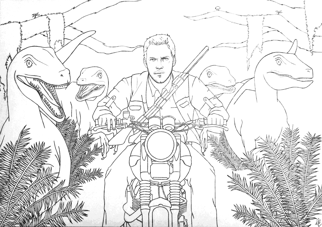 Jurassic World Coloring Pages Printable Coloring Pages FREE