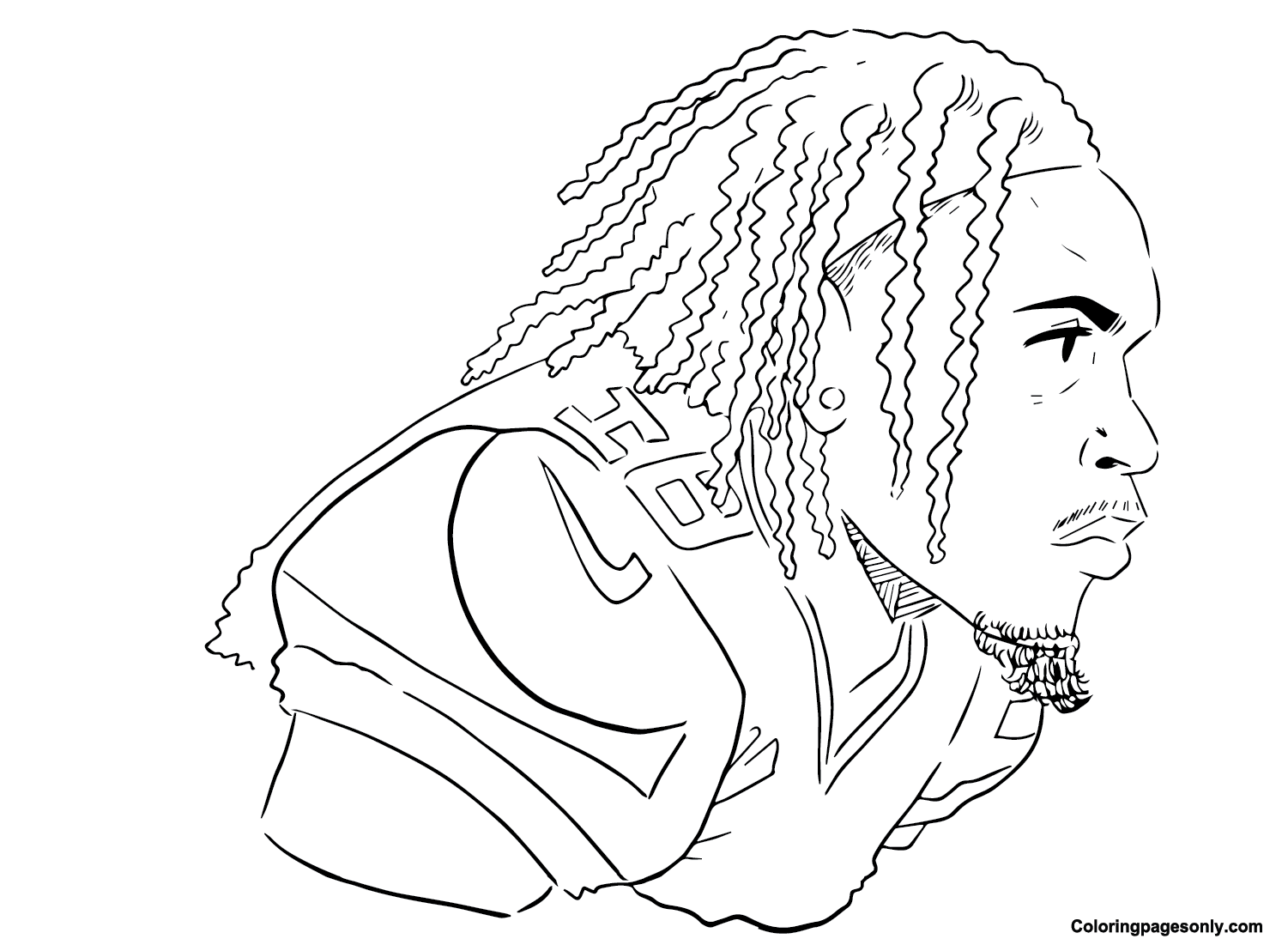 Justin Jefferson Coloring Pages Coloring Home
