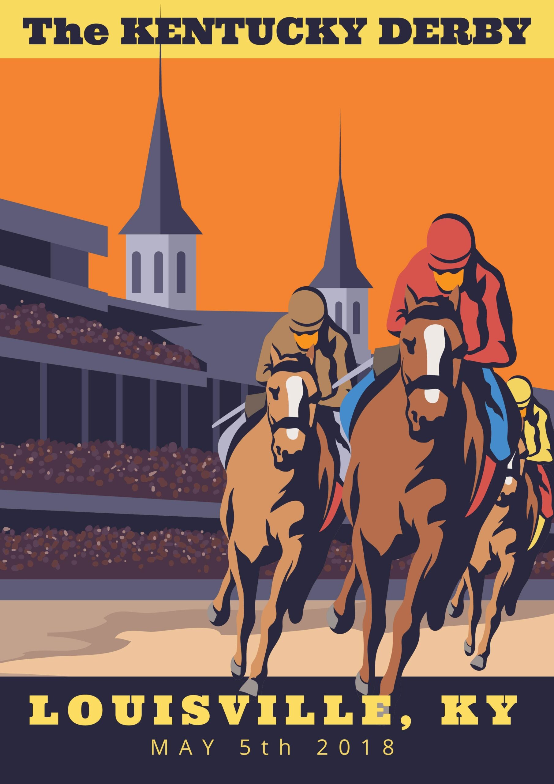 Kentucky Derby Invitation Templates Free Printable Word Searches