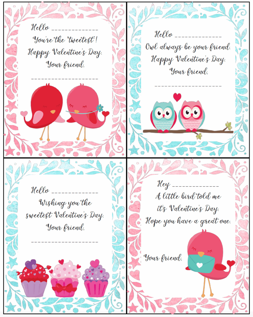 Kid Valentine Cards Free Printable Printable Word Searches