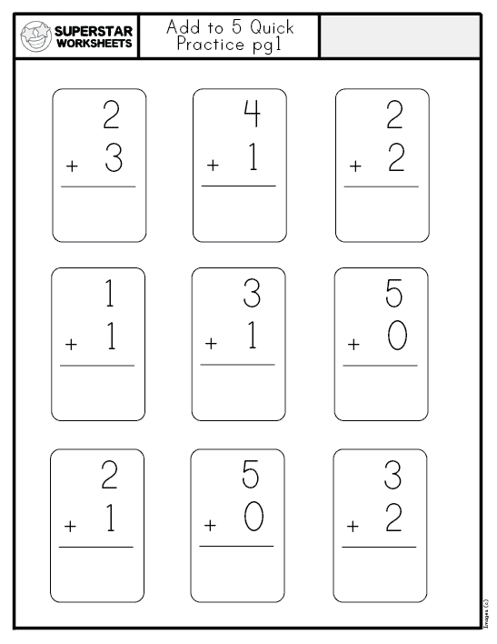 senior kindergarten worksheet pdf