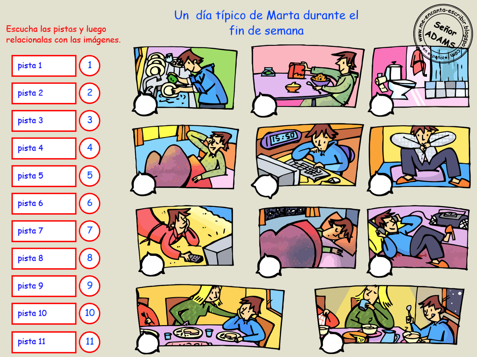 La Rutina De Marta El Fin De Semana Artofit