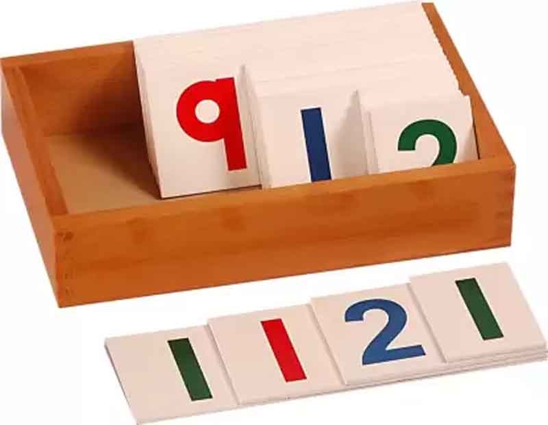 Large Number Cards International Montessori Job
