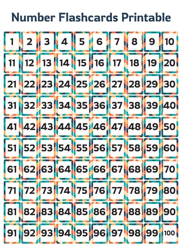 Large Printable Number Cards 1 100 Printable Cards Vrogue co