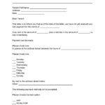 Late Rent Notice Template