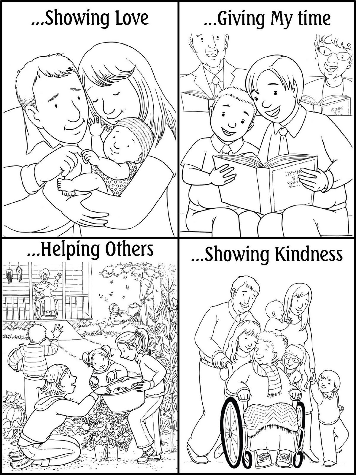 Lds Coloring Pages