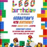 Lego Birthday Invitation Template