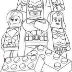 LEGO Coloring Pages Sheet