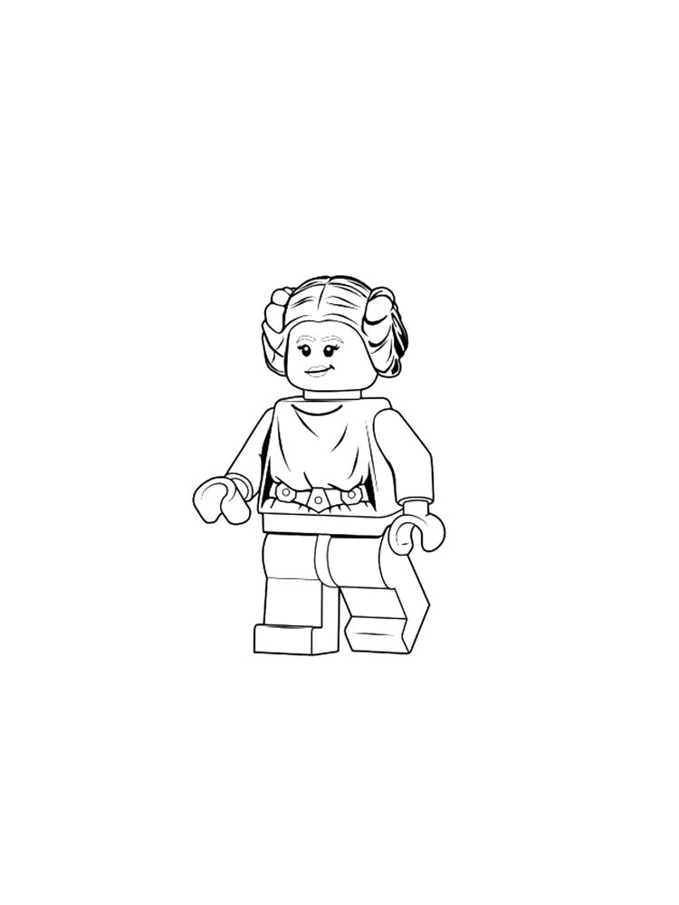 Lego Star Wars Coloring Pages