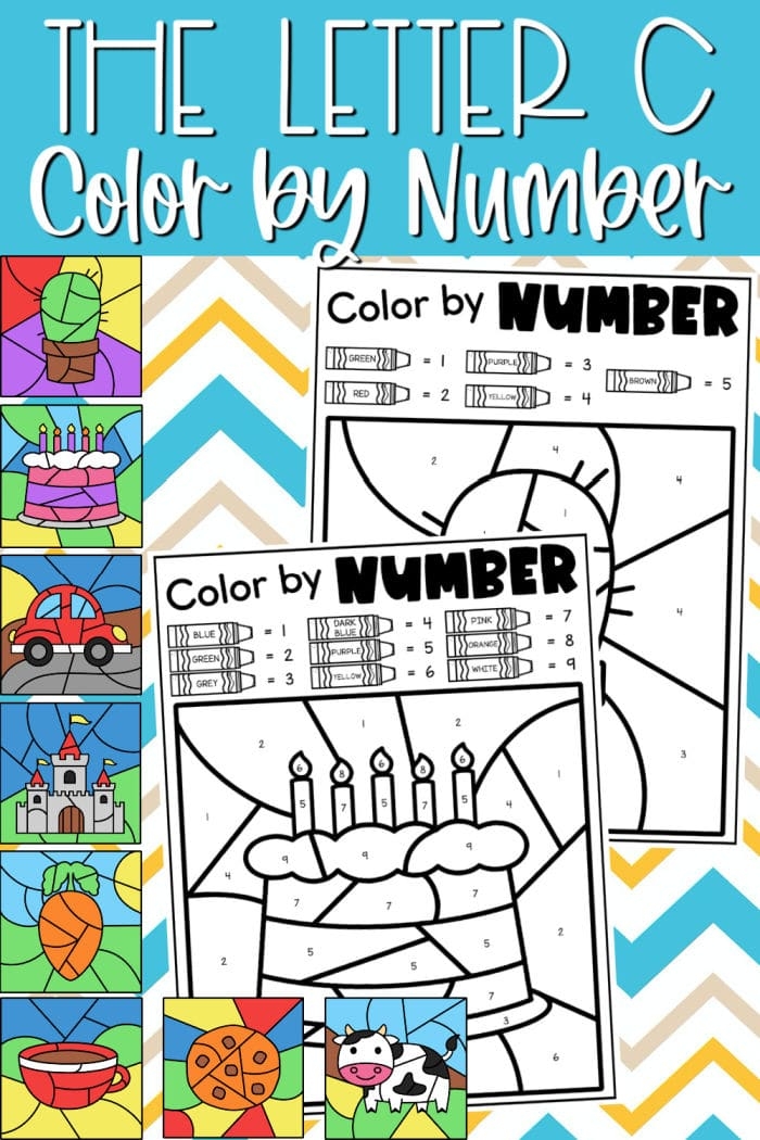 letter c coloring worksheets