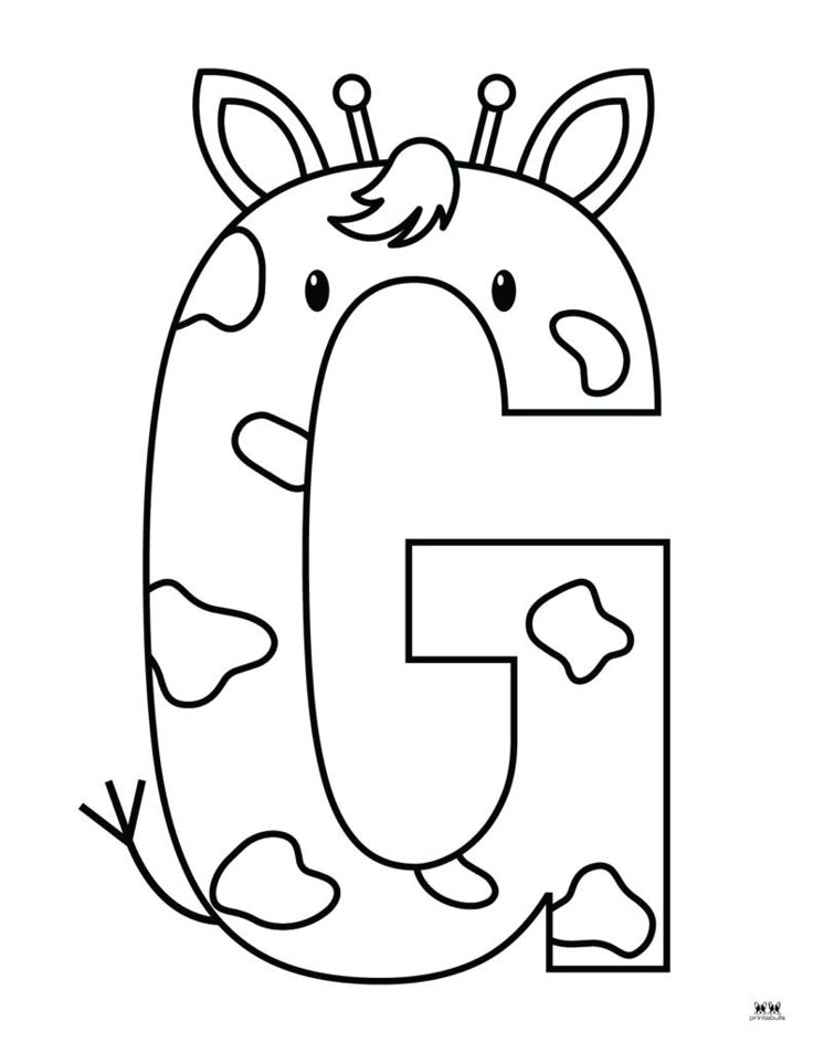 worksheet letter g