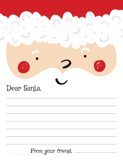 Letter To Santa Template Printable Sparklebox Infoupdate