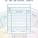 Library Cards Printable Organized 31