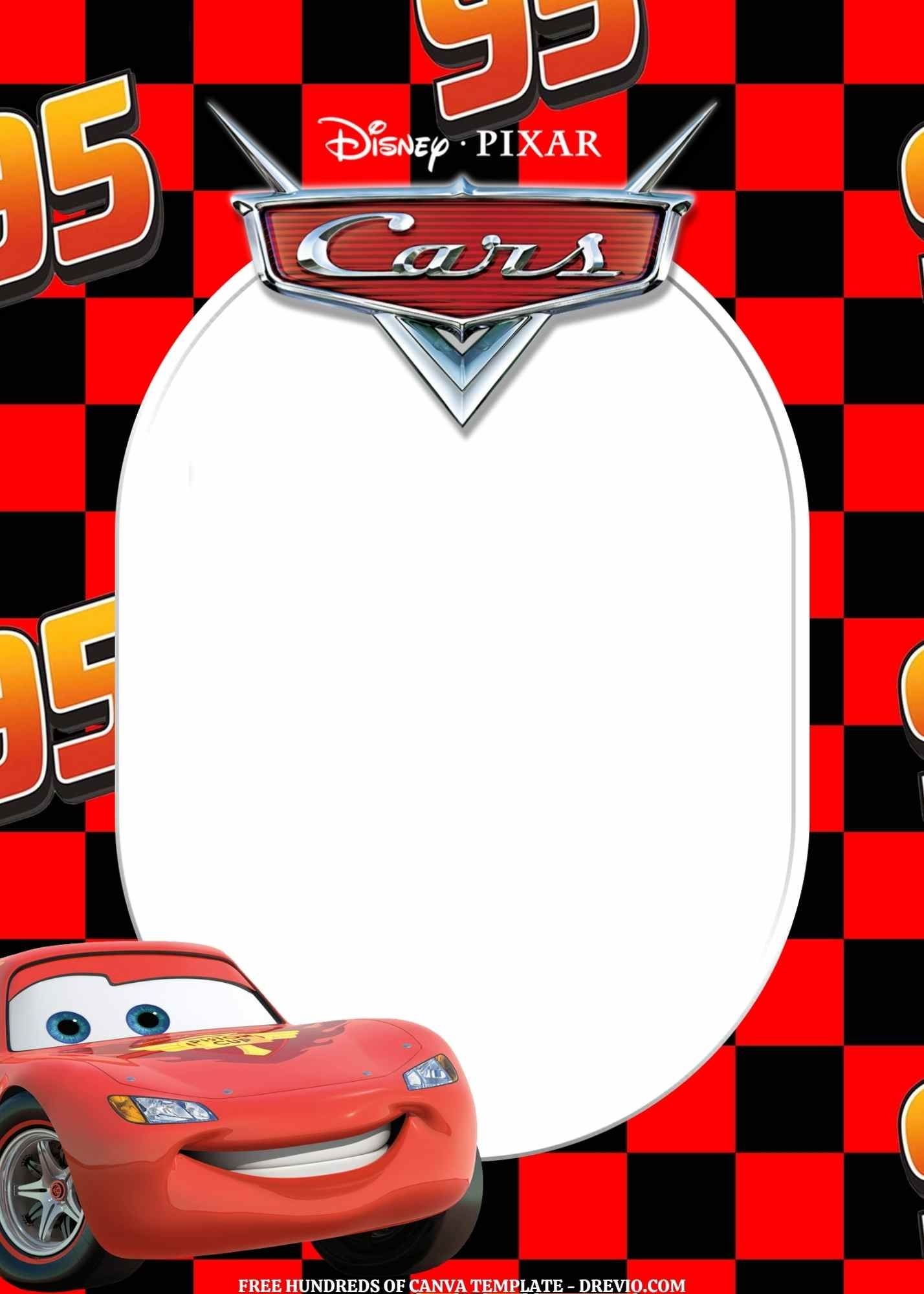 Lightning Mcqueen Invitation Template Dev onallcylinders