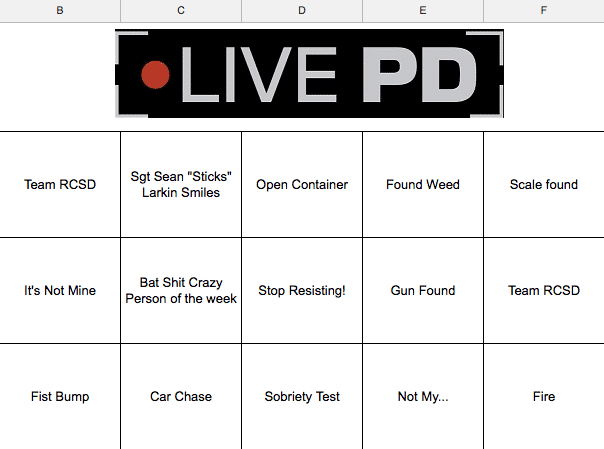 Live PD Bingo DBL07 Consulting Website Design
