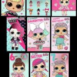 LOL Doll Birthday Card Printable