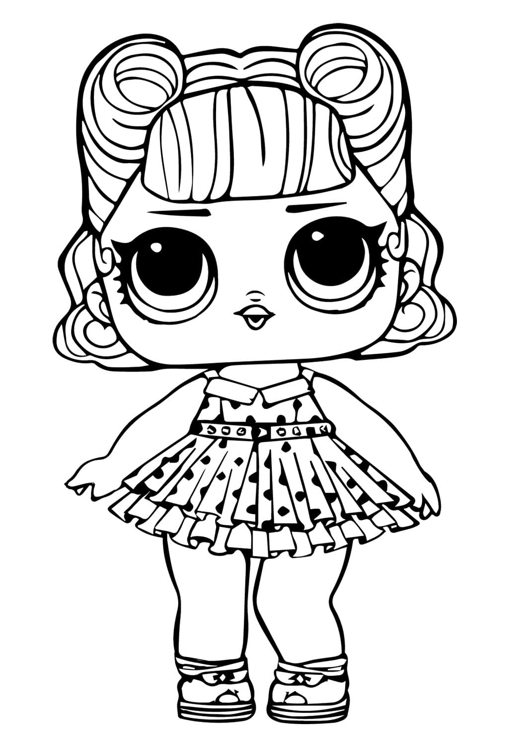 L.O.L Doll Coloring Pages