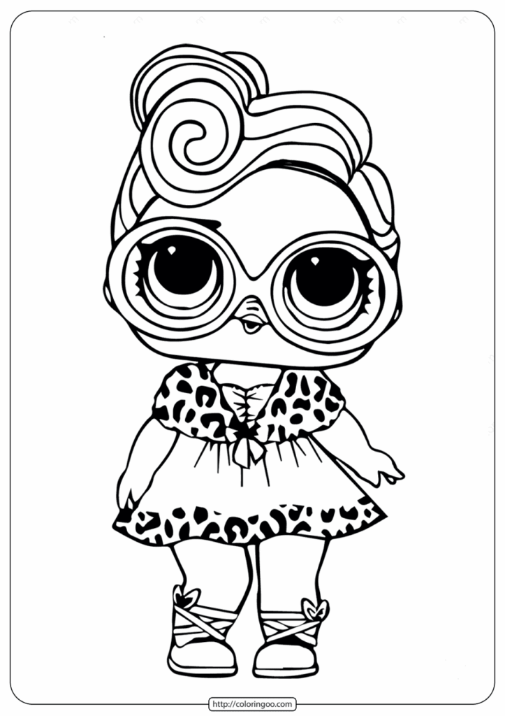 Lol Surprise Doll Coloring Pages Infoupdate