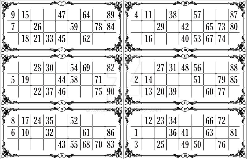 Lotto Card 2 By OkSano4ka On DeviantArt