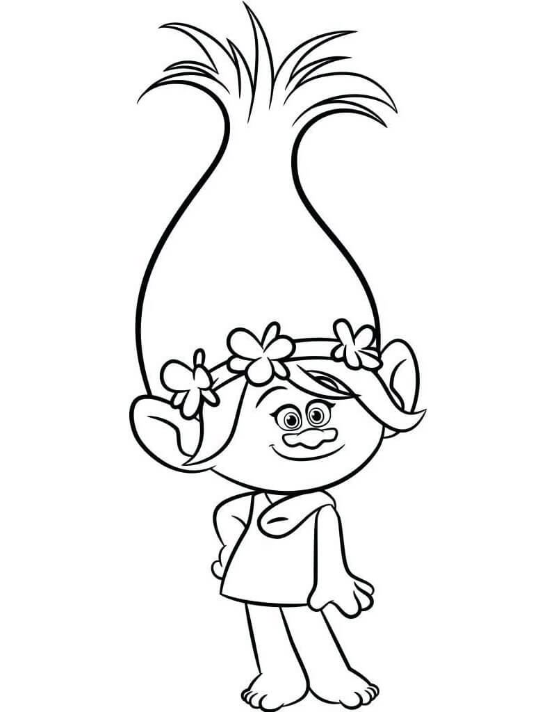 Lovely Poppy Coloring Page Free Printable Coloring Pages For Kids