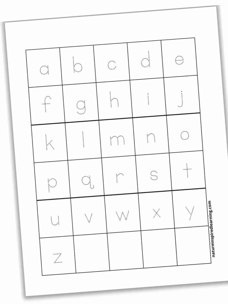 Lowercase Alphabet Tracing Worksheets Free Printable Pdf Infoupdate