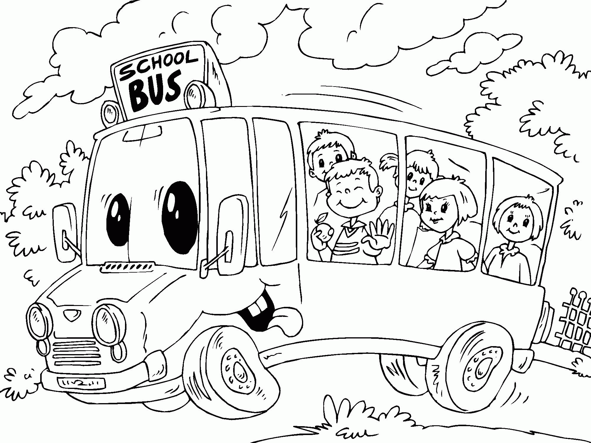Magic School Bus Coloring Pages Coloring Home