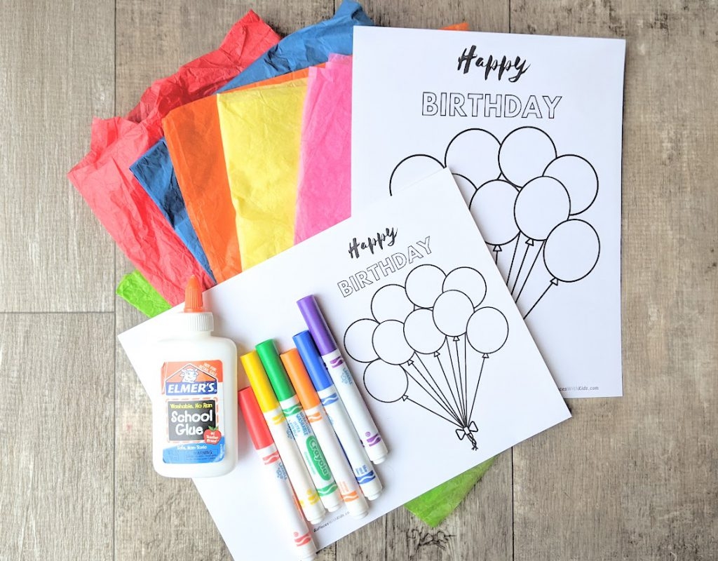Make Your Own Birthday Card Free Printable