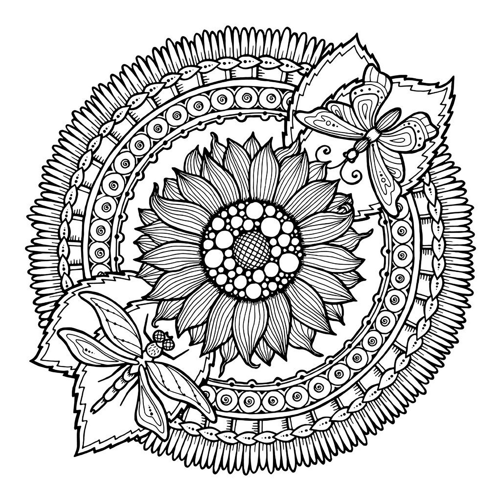 mandala coloring pages to print for free