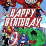 Marvel Printable Birthday Card Printable Cards