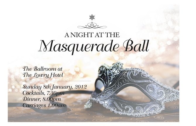 Masquerade Party Invitations Templates