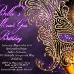 Masquerade Party Invitations Templates
