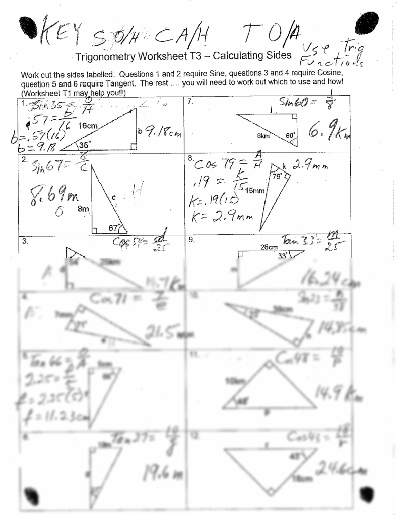 Master Trigonometry With Engaging Worksheets Practice And Learn