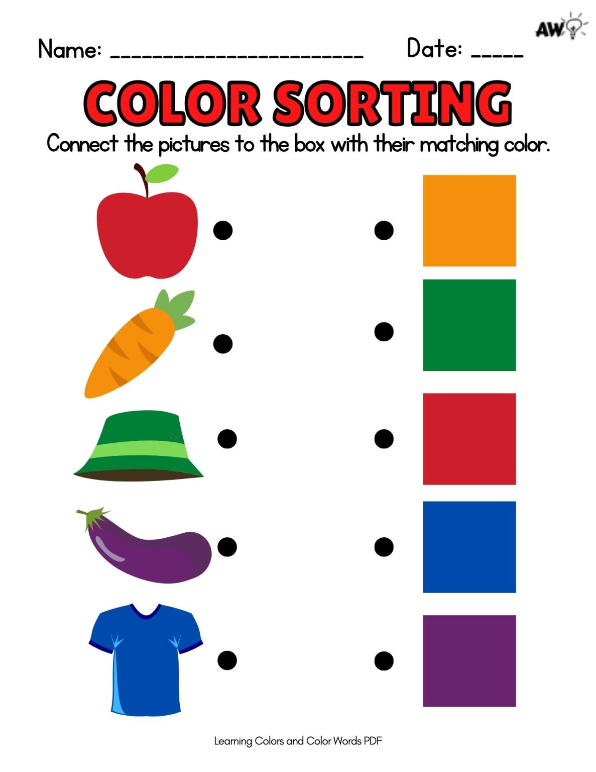 pre k learning worksheets