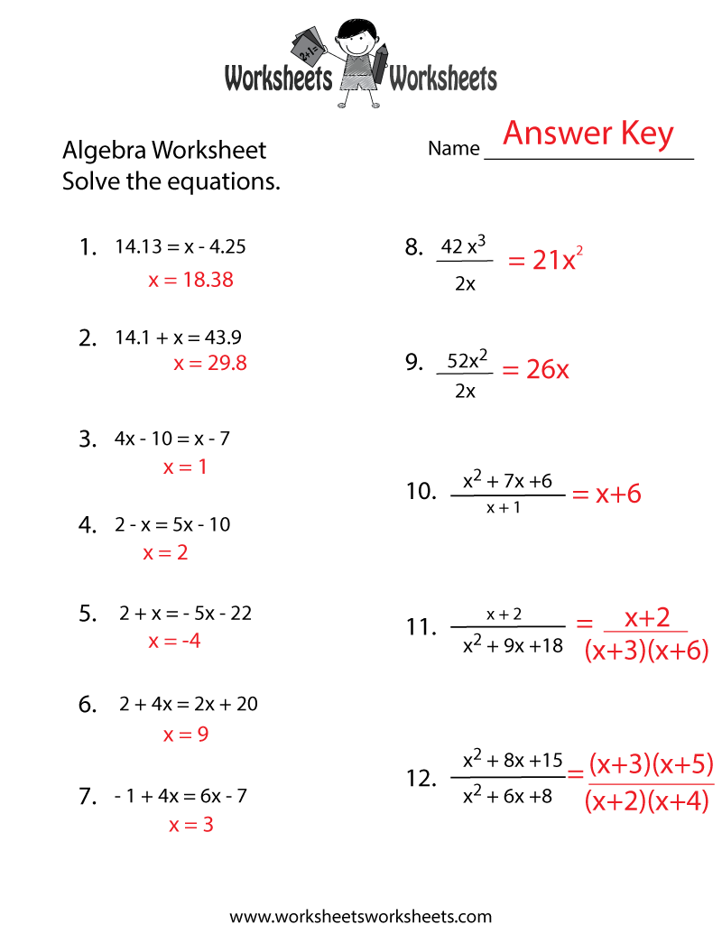 practice worksheets avsr answer key