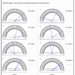 Measuring Angle Worksheet Angleworksheets