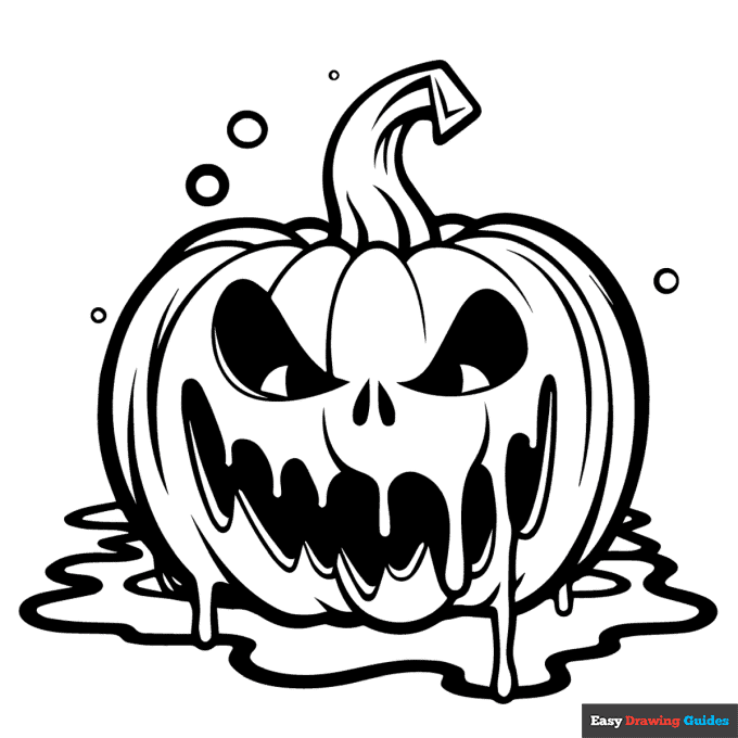 Jack O Lantern Coloring Page