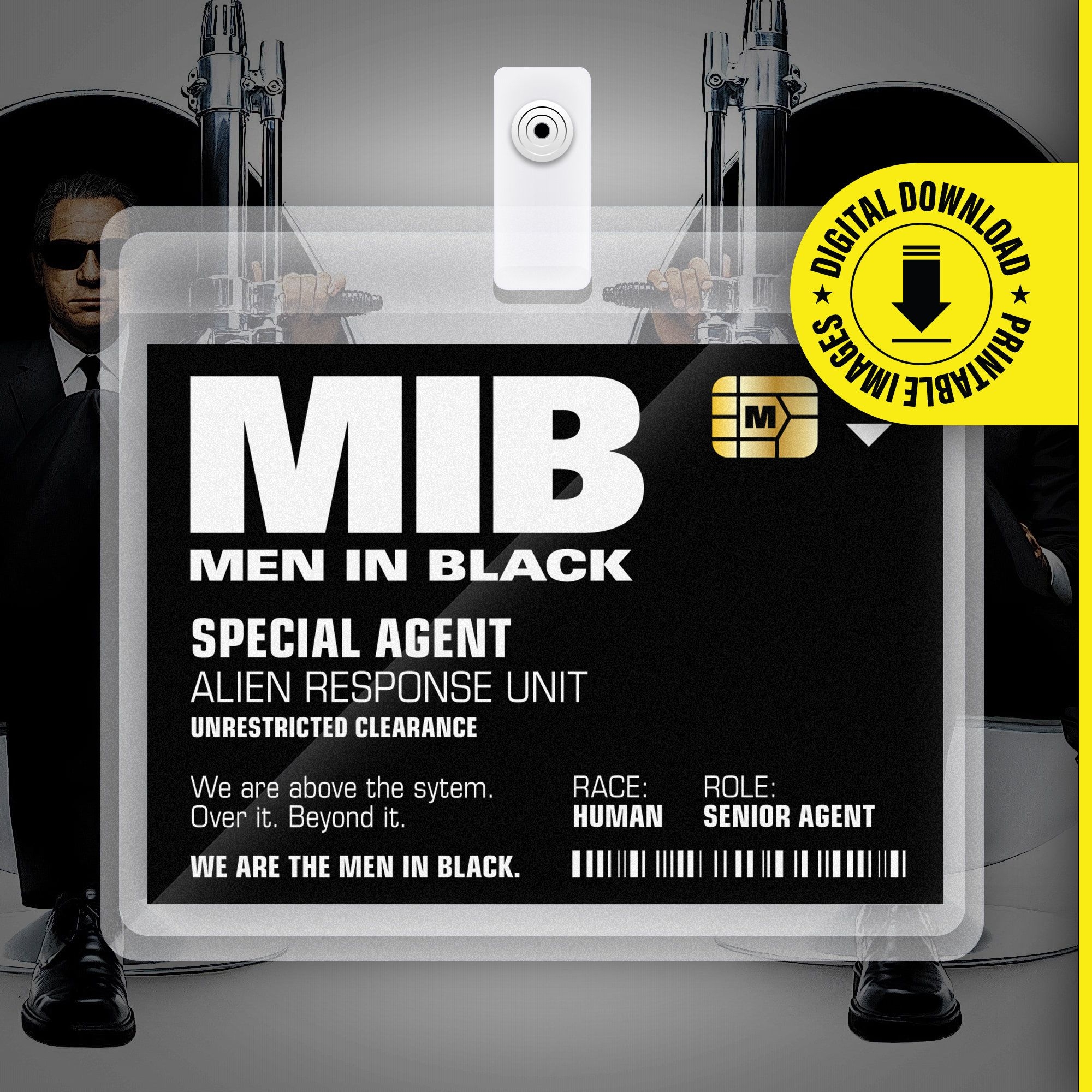 Men In Black Id Card Printable Printable Free Templates