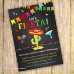 Mexican Fiesta Invitation Templates Free Of Mexican Fiesta Birthday