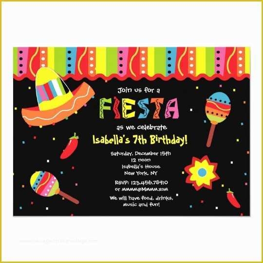 mexican fiesta invitation templates free