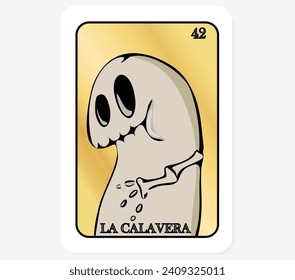 Mexican Lottery Card Meme Flork Stock Vector Royalty Free 2409325011 
