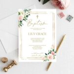 Mi Bautizo Invitation Template Free Dev onallcylinders