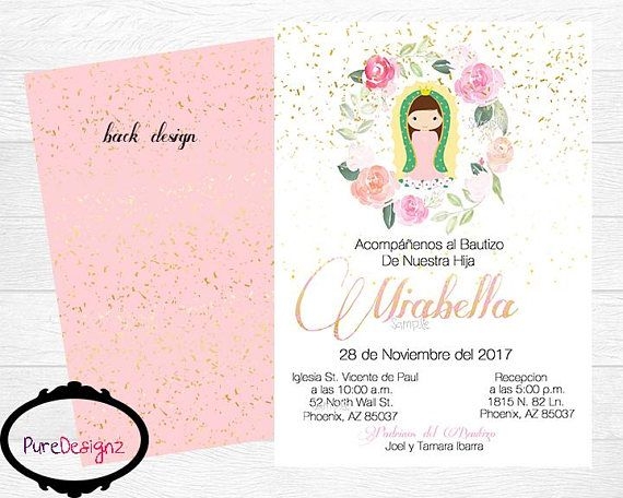 Mi Bautizo Invitation Template Free Invitationpiper78
