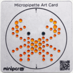 Micropipette Art Cards Set Of 8 MiniPCR Bio