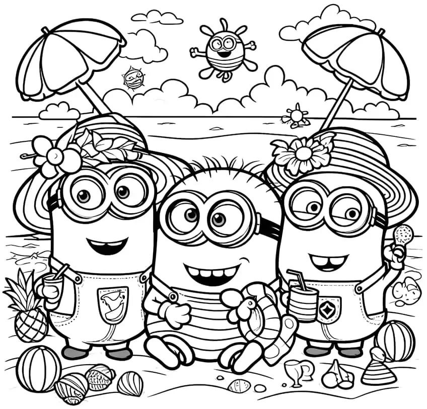Minions Coloring Pages 52 Coloring Sheets For Fans Minion Coloring