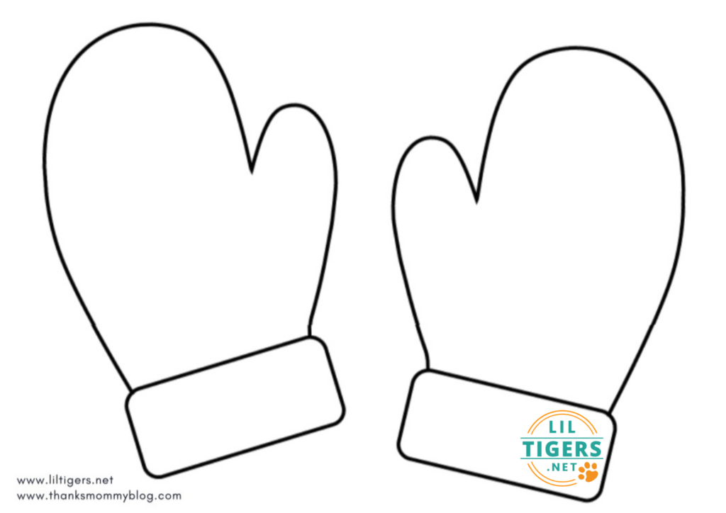 Mitten Template Free Printable Free Printable Templates