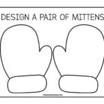 Mitten Template Free Printables Crafts For Winter Fun