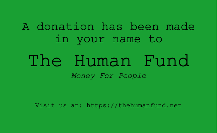 Money For People